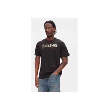 Tricou barbati  78OAHT16 CJ500 - Bumbac - Negru