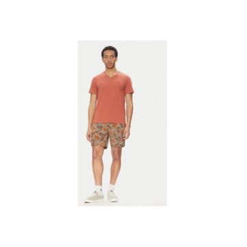 Tricou barbati  85641-0040 - Bumbac - Rosu