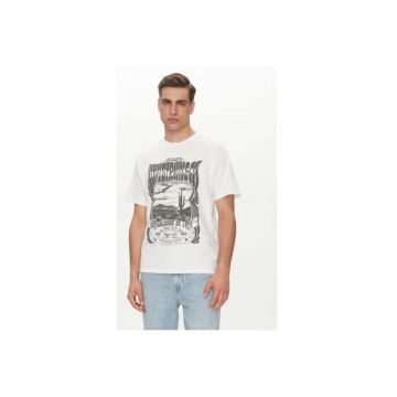 Tricou barbati  87373-0226 - Bumbac - Alb