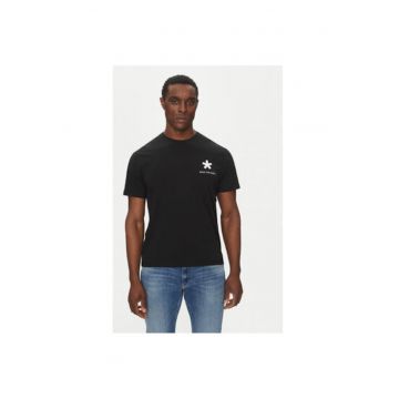Tricou barbati  DT2222M-BESY20 - Bumbac organic - Negru