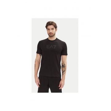 Tricou barbati Ea7 Emporio Armani - 7M000224 AF10375 - Bumbac - Negru