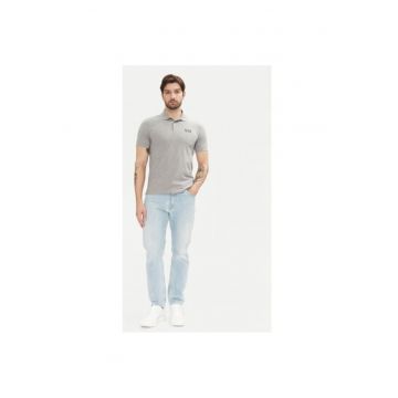 Tricou barbati Ea7 Emporio Armani - 8NPF14 PJVQZ - Sintetic - Gri
