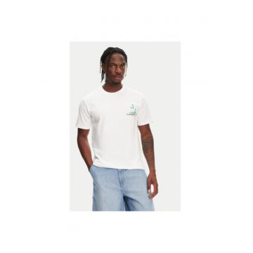 Tricou barbati  EQYZT08057 - Bumbac - Alb