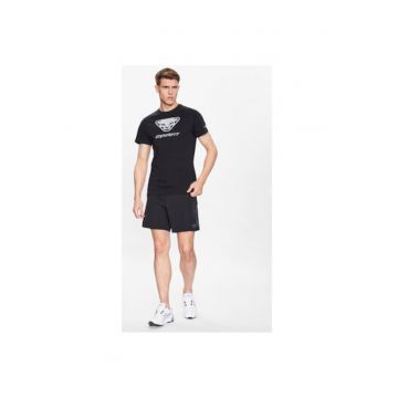 Tricou barbati  GRAPHIC CO M S/S TEE - Bumbac - Negru