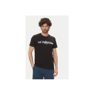 Tricou barbati  MAR304 JS206 - Bumbac - Negru