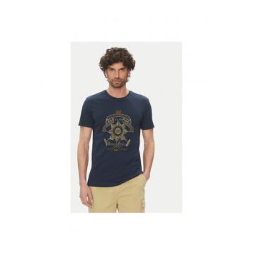 Tricou barbati  MARG30 JS206 - Bumbac - Bleumarin
