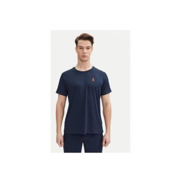 Tricou barbati  TOMMY M - Poliester - Bleumarin