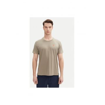 Tricou barbati  TOMMY M - Poliester - Kaki