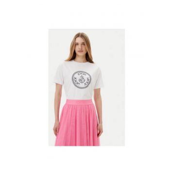Tricou dama  10018228 30046219 - Bumbac - Alb