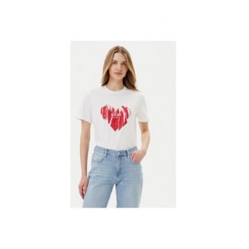 Tricou dama  10019318 30046948 - Bumbac - Alb