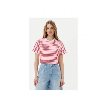 Tricou dama  10019322 30046131 - Bumbac - Rosu