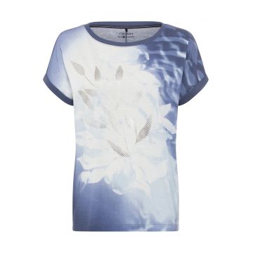 Tricou dama  11105088 - Bumbac/Modal - Bleumarin