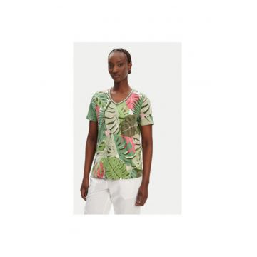Tricou dama  11105096 - Bumbac - Verde