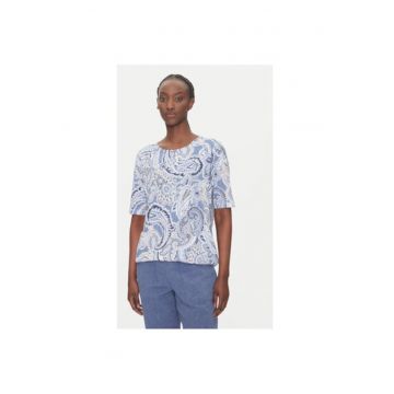 Tricou dama  11105109 - Bumbac/Modal - Albastru