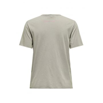 Tricou dama  15307412 - Bumbac organic - Gri