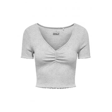 Tricou dama  15311919 - Bumbac organic - Gri