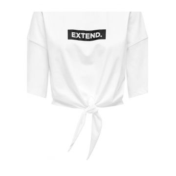 Tricou dama  15343356 - Bumbac organic - Alb
