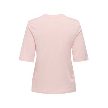 Tricou dama  15351369 - Bumbac - Roz