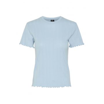 Tricou dama  17155480 - Bumbac/Poliester - Albastru deschis