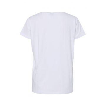Tricou dama  17157705 - Bumbac - Alb