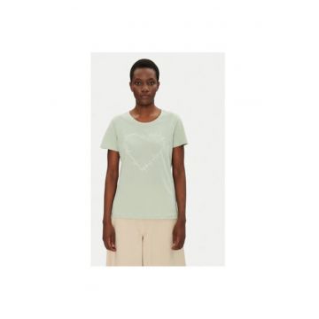 Tricou dama  20615482 - Bumbac - Verde