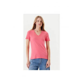 Tricou dama  3GA2E4230 - Bumbac - Roz
