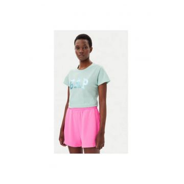 Tricou dama  729555-13 - Bumbac - Verde