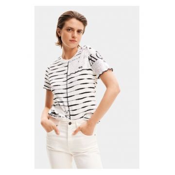Tricou dama -  779016 - Alb - Poliester -