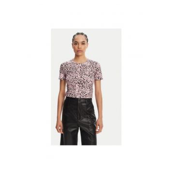Tricou dama  78PAHE06 CJ112 - Bumbac - Multicolor