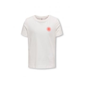 Tricou fete  15340140 - Bumbac organic - Alb
