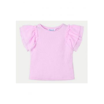 Tricou fete  3013 - Bumbac/Poliester - Roz
