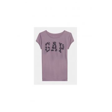 Tricou fete -  303612139 - Bumbac - Violet