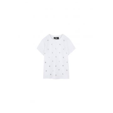 Tricou fete  Bumbac organic/Modal - Alb
