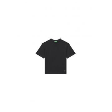 Tricou pentru baieti  35RYC10NC - Bumbac organic - Negru