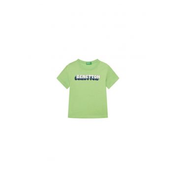 Tricou pentru baieti  3I1XG10HT - Bumbac organic - Verde