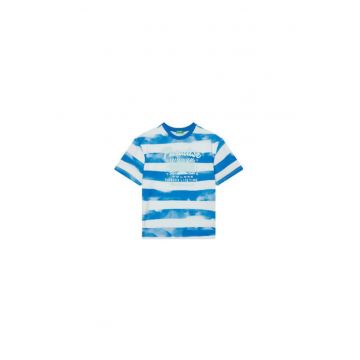 Tricou pentru baieti  3SL3C10P5 - Bumbac - Albastru