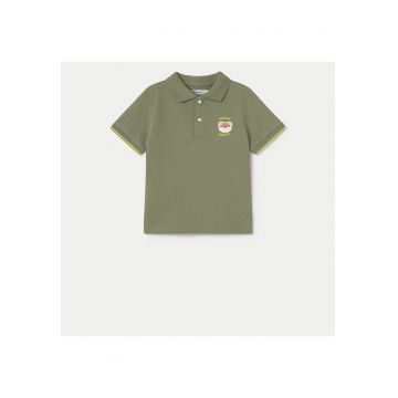 Tricou Polo baieti  1108 - Bumbac - Verde