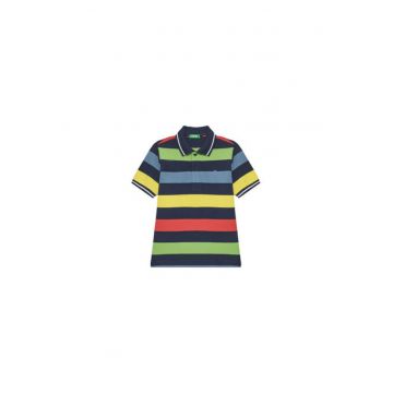 Tricou Polo baieti  39QAC301T - Bumbac -Multicolor