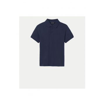 Tricou Polo baieti  890 - Bumbac - Bleumarin