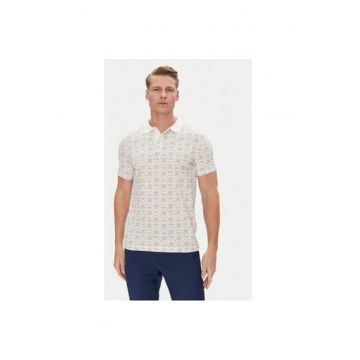 Tricou polo barbati  10019271 30045555 - Bumbac - Bej