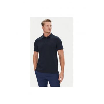 Tricou polo barbati  10019307 30045540 - Bumbac organic - Bleumarin