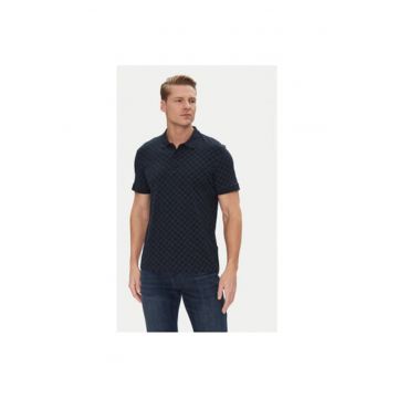 Tricou Polo barbati  10019309 30045550 - Bumbac/In - Bleumarin