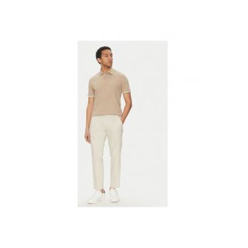 Tricou polo barbati  10019361 30046012 - Bumbac - Bej