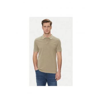 Tricou polo barbati  10019371 30045619 - Bumbac organic - Bej