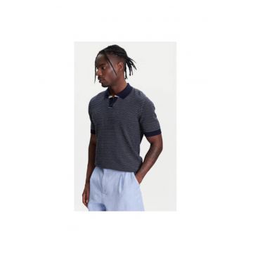 Tricou polo barbati  1094K301J - Bumbac - Bleumarin