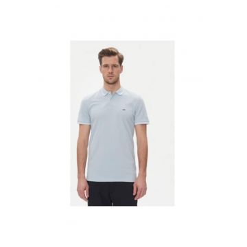 Tricou polo barbati  112363784 - Bumbac - Albastru deschis