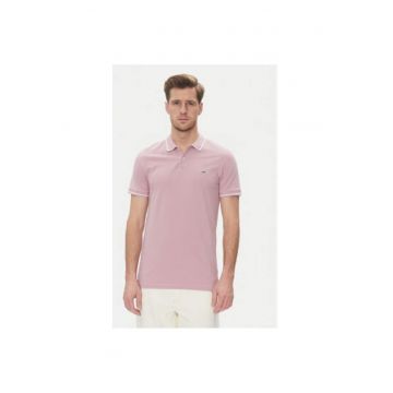 Tricou polo barbati  112363856 - Bumbac - Mov