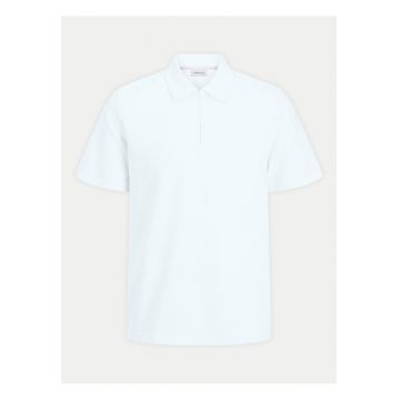 Tricou Polo barbati  12269338 - Bumbac/Poliester - Alb