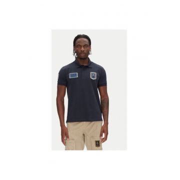 Tricou polo barbati  251PO1851P344 - Bumbac - Bleumarin