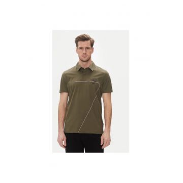 Tricou polo barbati  251PO1862J682 - Bumbac - Kaki